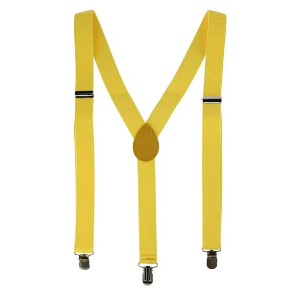 Yellow Suspenders and Bow Tie Set - Picture 3 of 5